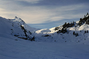 Kurz vor der Bamberger Hütte
