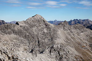 Braunarlspitze aus Südwesten