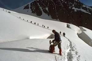 Anstieg zum Col de Dômes