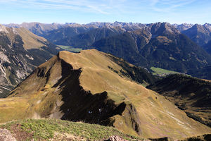 An der Rothornspitze