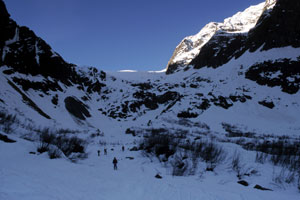 Vor dem Aufstieg