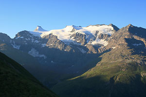 An der Südrampe des Col de l'Iseran