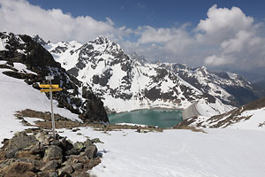 Zwölferkogel und Finstertaler Stausee