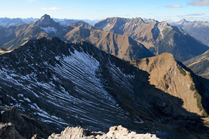 Gipfelblick gegen Südwesten