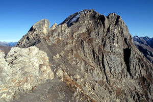 Gipfelaufbau