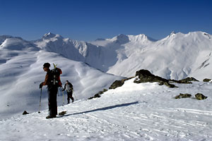 Südrücken des Piz Surparé